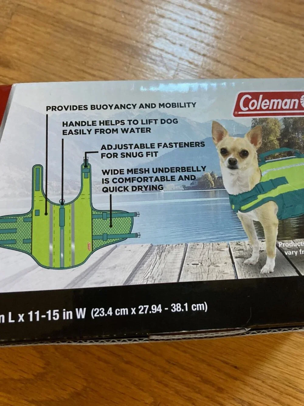 Coleman Pet Floatation Device
